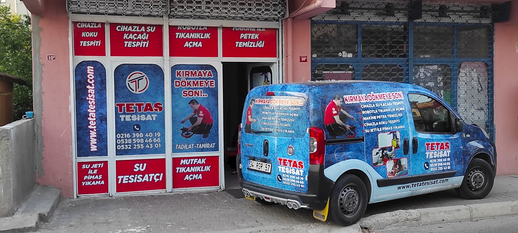 Su Kaçağı Tespiti - Tıkanıklık Açma - Koku Tespiti - Petek Temizliği - Tesisat Tadilat İşleri